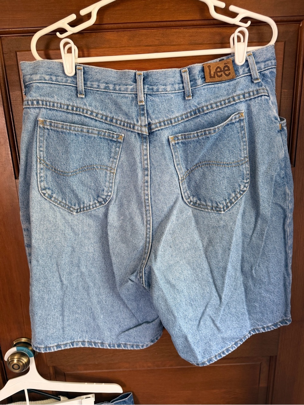 VINTAGE LEE DENIM SHORTS - Picture 4 of 4